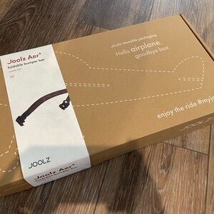 Joolz Aer+ Foldable Bumper Bar - Brown (new in box)